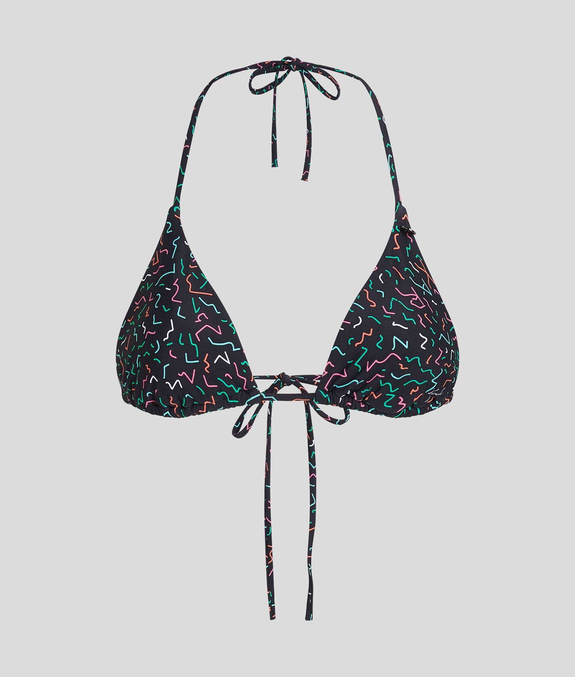 (image for) Domineering GEOMETRIC-PRINT TRIANGLE BIKINI TOP